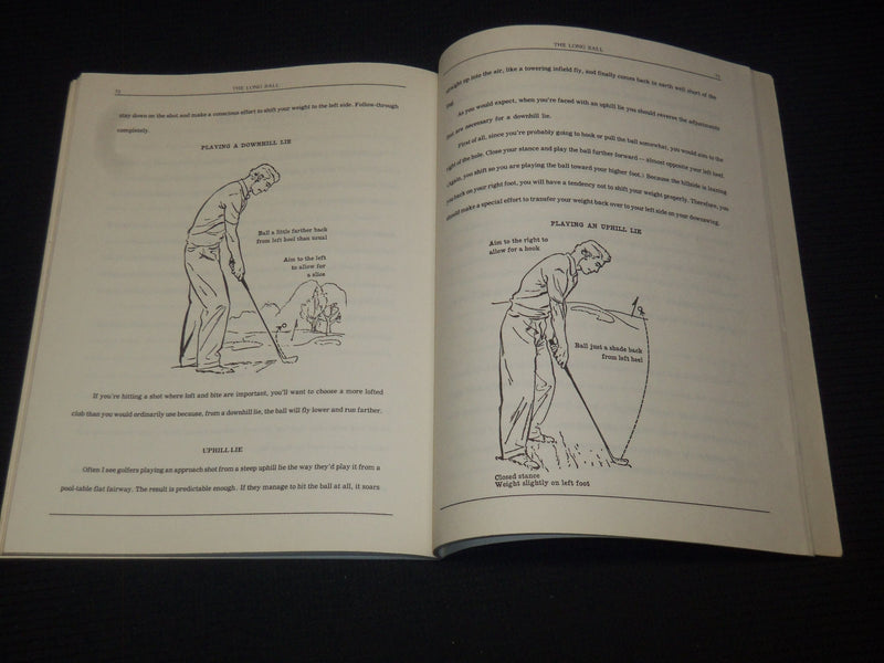 1978 THE LONG BALL SOFTCOVER BOOK - NATIONAL GOLF CENTER - KD 4585D