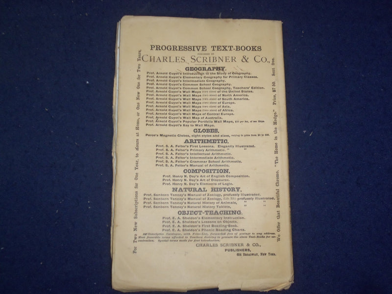 1868 JAN-SEP-NOV HOURS AT HOME MONTHLY MAGAZINE - LOT OF 3 - J 9796