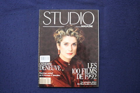1992 FEBRUARY STUDIO MAGAZINE - CATHERINE DENEUVE COVER - FRENCH - E 18488