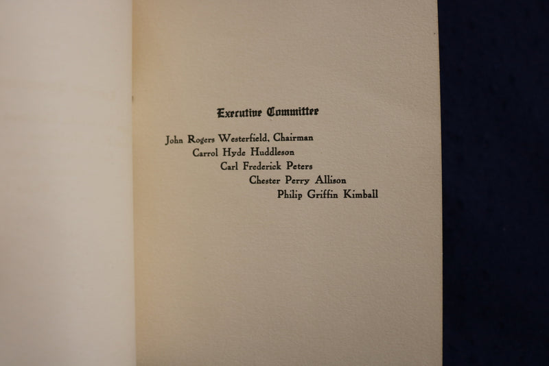 1918 PHILIPS EXETER ACADEMY CLASS DAY EXERCISES SOFTCOVER BOOK - K 1349