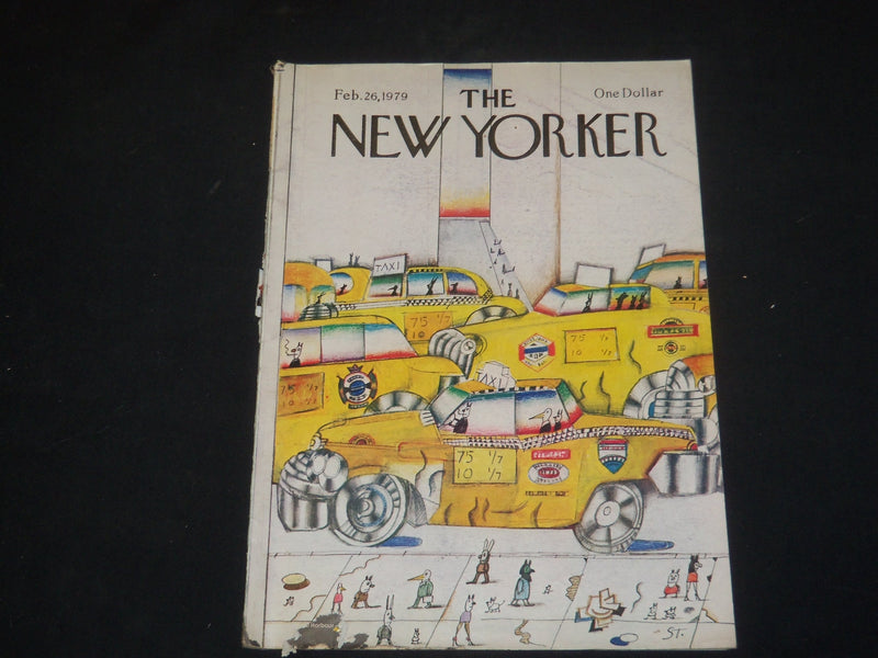 1979 FEBRUARY 26 THE NEW YORKER MAGAZINE - ILLUSTRATED COVER - NY 1245