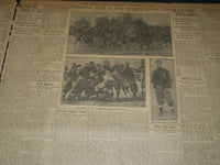 1908 NOVEMBER 29 THE BOSTON HERALD -TRAIN WRECK AT SOUTH BOSTON STATION - BH 216