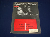 1956 NOV 24 SATURDAY REVIEW MAGAZINE-FREDERIC MARCH & FLORENCE ELDRIDGE -SP 9443