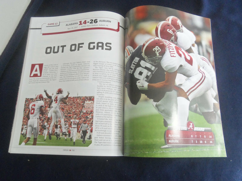 2017 BAMATIME MAGAZINE - UNIVERSITY OF ALABAMA - SUPER TIDE XVII - SP 1220T