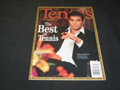 1997 DECEMBER TENNIS MAGAZINE - PETE SAMPRAS: THE BEST IN TENNIS - SP 7426