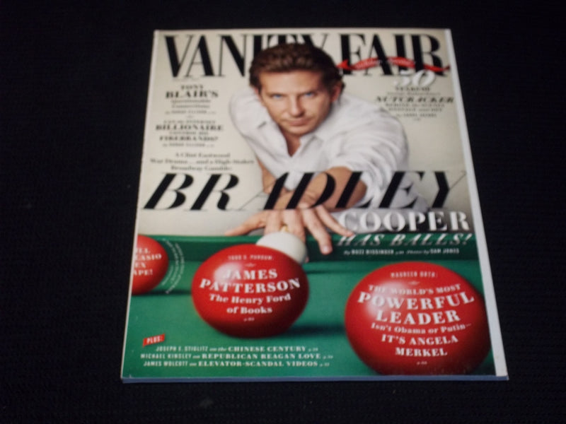 2015 JANUARY VANITY FAIR MAGAZINE - BRADLEY COOPER FRONT COVER - E 13134