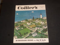 1949 JULY 16 COLLIER'S MAGAZINE - AN ENCOURAGING MESSAGE - SP 8334