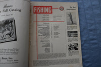 1956 AUGUST FISHING MAGAZINE - TED WILLIAMS ARTICLE & PHOTO - ST 1001I