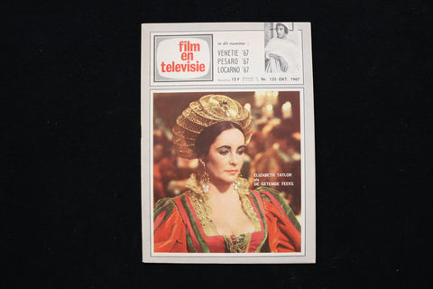 1967 OCTOBER FILM EN TELEVISIE MAGAZINE - ELIZABETH TAYLOR COVER - E 26383
