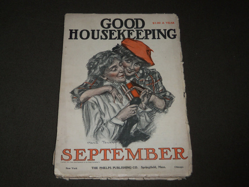 1908 SEPTEMBER GOOD HOUSEKEEPING MAGAZINE - NICE ILLUSTRATIONS & ADS - J 3322