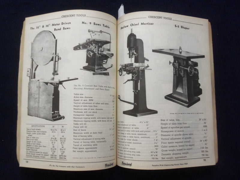 1952 FORSLUND PUMP AND MACHINERY CORPORATION CATALOG KANSAS CITY, MO - R 97P