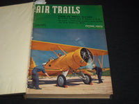 1940 JANUARY-DECEMBER AIR TRAILS MAGAZINE BOUND VOLUME - NICE COVERS - KD 3351O