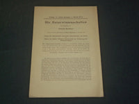 1925 ERGEBNISSE DER EXAKTEN NATURWISSENSCHAFTEN GERMAN BOOK - J 5923
