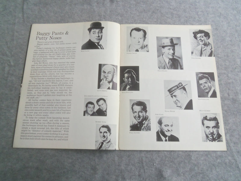 1967 THIS WAS BURLESQUE BROADWAY PROGRAM - ANN CORIO - J 7646