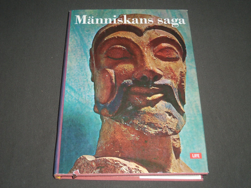 1967 MANNISKANS SAGA BY JAN OJVIND SWAHN SWEDISH BOOK - NICE PRINTS - I 988