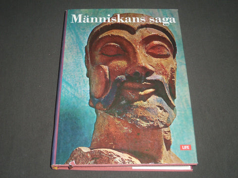 1967 MANNISKANS SAGA BY JAN OJVIND SWAHN SWEDISH BOOK - NICE PRINTS - I 988