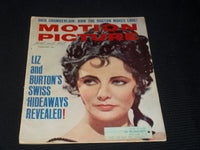 1963 FEBRUARY MOTION PICTURE MAGAZINE - ELIZABETH TAYLOR FRONT COVER - E 3921