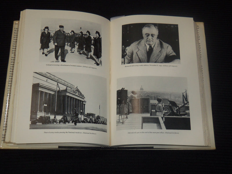 1988 WASHINGTON GOES TO WAR BOOK INSCRIBED BY DAVID BRINKLEY - KD 2771C