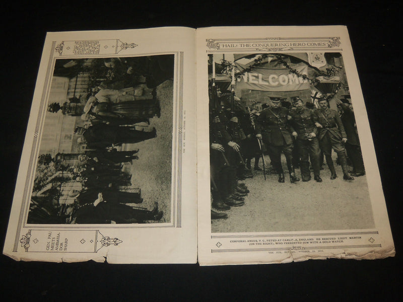 1915 OCTOBER 10 THE SUN PICTORIAL MAGAZINE SECTION - THE POPE - NP 5422