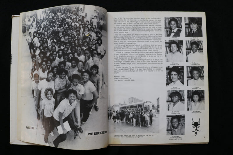 1984 THE CRAFTSMAN TILDEN TECHNICAL HIGH SCHOOL YEARBOOK - CHICAGO, IL - YB 3530
