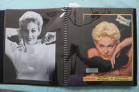 HOLLYWOOD STARS SCRAPBOOK - GREGORY PECK - MERLE OBERON - KIM NOVAK - #22