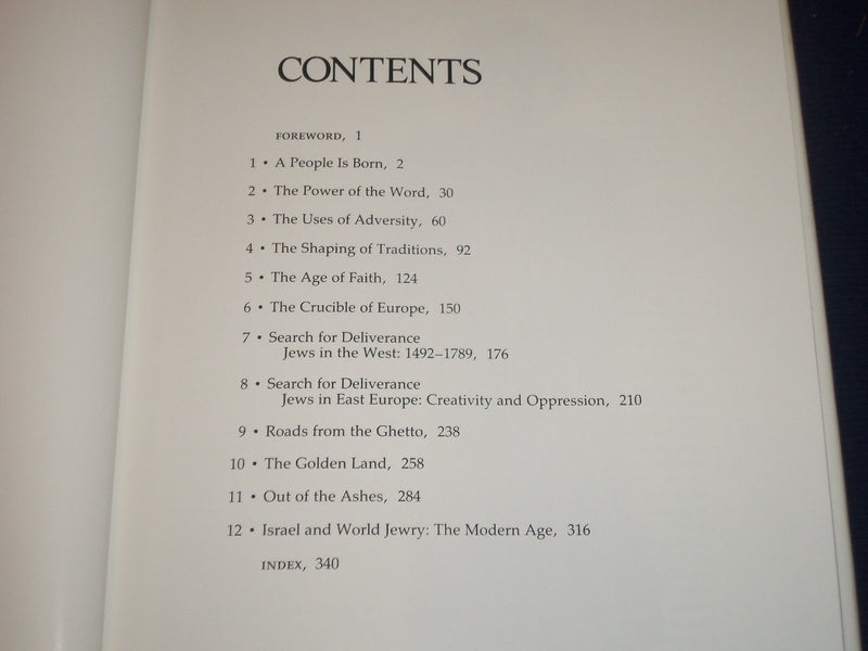 1984 HERITAGE CIVILIZATION AND THE JEWS BOOK BY ABBA EBAN - PRINTS - KD 2697