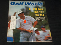 1987 AUGUST 7 GOLF WORLD MAGAZINE - CURTIS STRANGE FRONT COVER - E 5506A