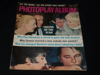 1969 PHOTOPLAY ALBUM MAGAZINE - PAUL NEWMAN LIZ TAYLOR FRONT COVER - E 896