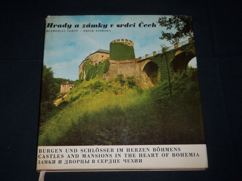 1968 HRADY A ZAMKY VSRDCI CECH BOOK - CASTLES AND MANSIONS IN THE HEART - D 351
