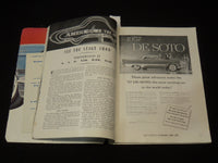 1956 NATIONAL AUTOMOBILE SHOW OFFICIAL PROGRAM - GREAT PHOTOS - K 1295A