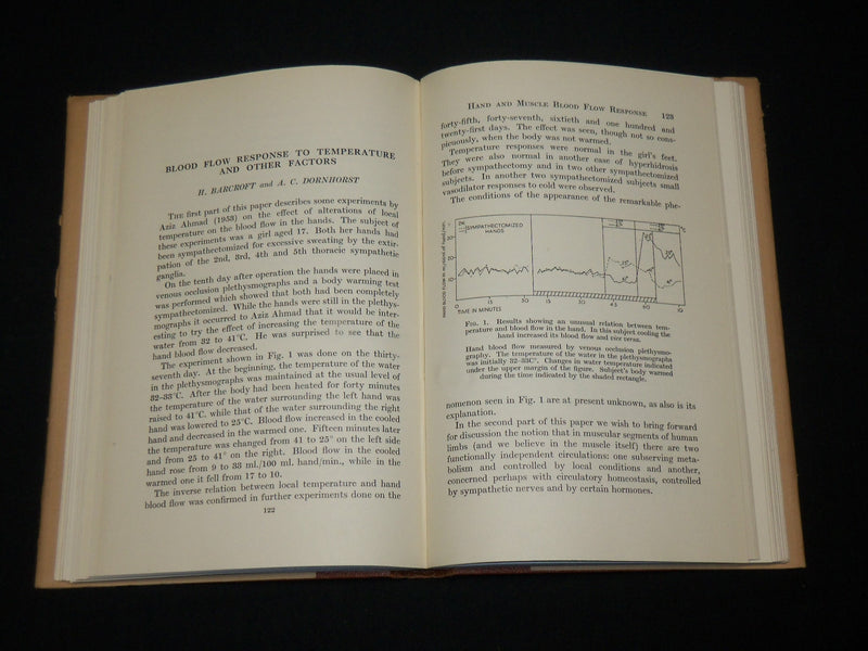 1954 PERIPHERAL CIRCULATION IN MAN - CIBA FOUNDATION HARDCOVER BOOK - KD 6461