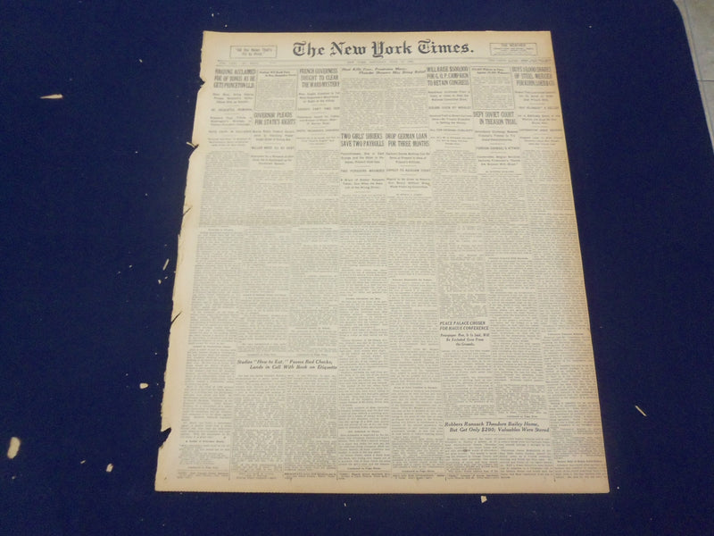 1922 JUNE 10 NEW YORK TIMES - HARDING GETS PRINCETON L.L.D. - NT 8397