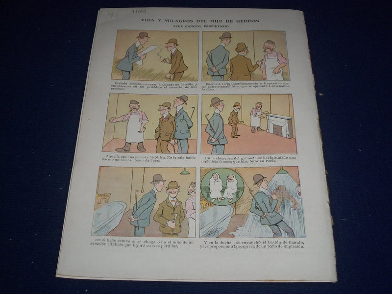 1908 MAY 2 BLANCO Y NEGRO SPANISH MAGAZINE - NICE ILLUSTRATIONS - J 287
