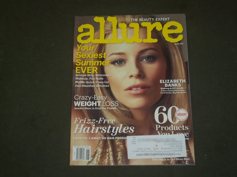 2012 JUNE ALLURE MAGAZINE - ELIZABETH BANKS COVER - B 1491