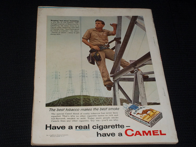 1958 AUGUST TRUE MAGAZINE - THE MAN'S ISSUE FRONT COVER - E 3821