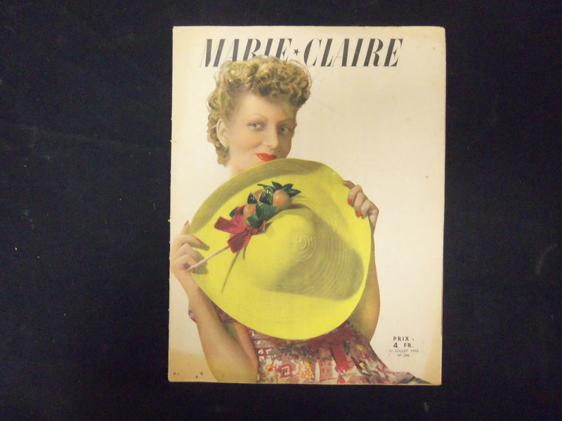 1943 JULY 10 MARIE CLAIRE MAGAZINE - ILLUSTRATIONS, STORIES & ADS - ST 3564