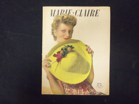 1943 JULY 10 MARIE CLAIRE MAGAZINE - ILLUSTRATIONS, STORIES & ADS - ST 3564