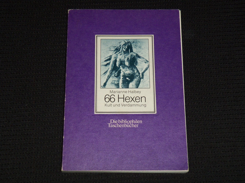 1987 66 HEXEN KULT UND VERDAMMUNG GERMAN BOOK BY MARIANNE HALBEY - KD 6494F