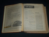 1962-1963 NEW SOCIETY SOCIAL SCIENCE WEEKLY MAGAZINE VOLUME 1- 39 ISSUES - R 157