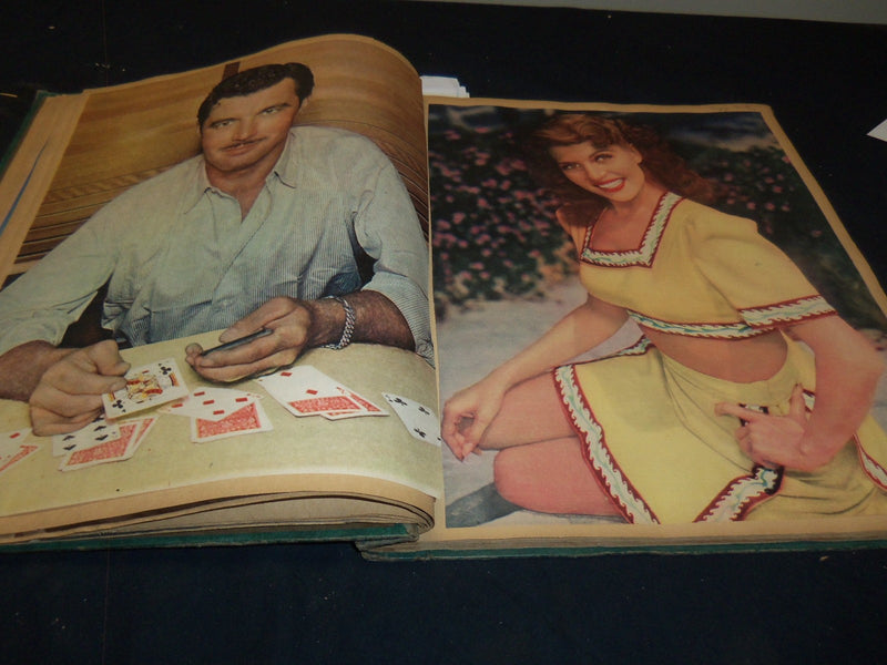 HOLLYWOOD MOVIE STARS SCRAPBOOK - FULL PAGE PHOTOS - 27A