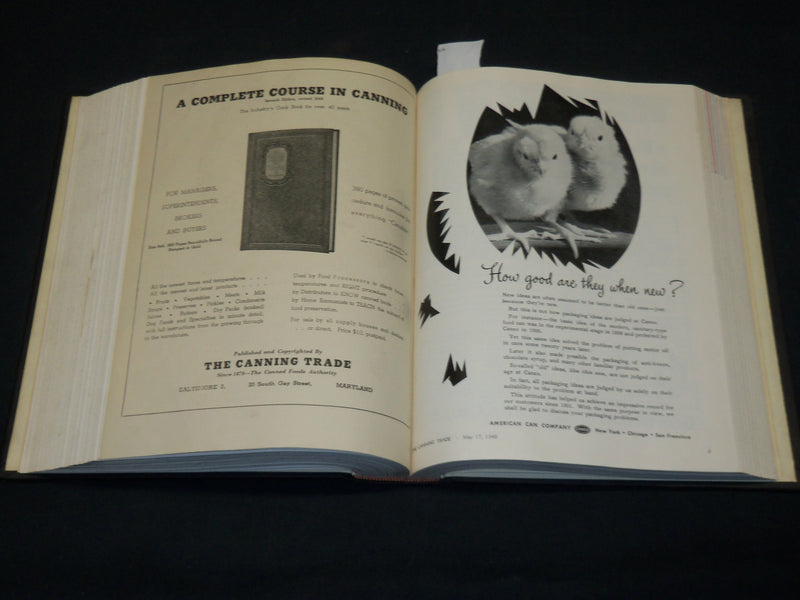1948 FEBRUARY-JULY THE CANNING TRADE WEEKLY MAGAZINE BOUND VOLUME - KD 3409B