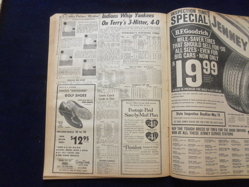 1965 MAY 6 BOSTON RECORD AMERICAN NEWSPAPER-U.S. EXPOSES REBEL PRES DEAL-NP 6283