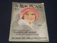 1930 OCTOBER THE NEW MOVIE MAGAZINE - LORETTA YOUNG FRONT COVER - E 17159