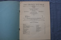 1946-1948 THE ORANGE AND BLUE MAGAZINE-MILTON ACADEMY -LOT 0F 4 + LETTER - K 717