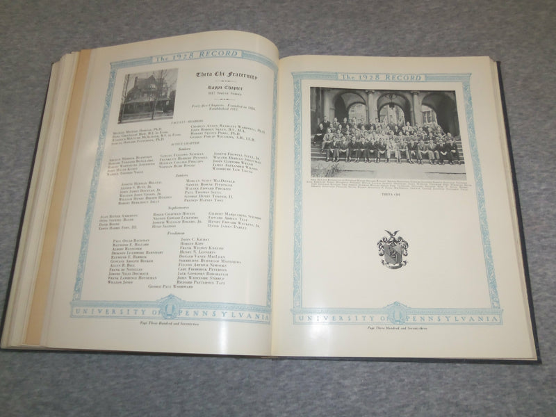 1928 RECORD UNIVERSITY OF PENNSYLVANIA YEARBOOK - PHILADELPHIA, PA - YB 2441