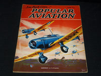 1936 JUNE POPULAR AVIATION MAGAZINE - NORTHROP A-17 ATTACKS FRONT COVER - E 5351