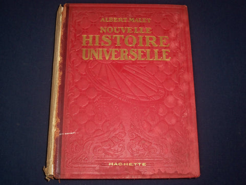 1924 NOUVELLE HISTOIRE UNIVERSELLE BY ALBERT MALET FRENCH VOLUME - KD 2964