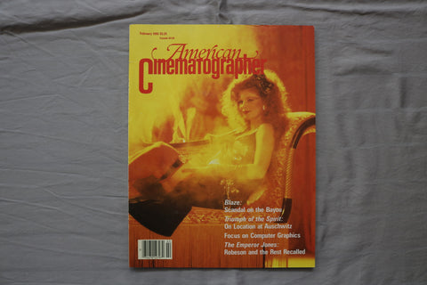 1990 FEB AMERICAN CINEMATOGRAPHER MAGAZINE - LOLITA DAVIDOVICH COVER - E 19882