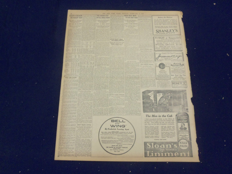 1918 FEBRUARY 4 NEW YORK TIMES - AMERICANS HOLD ON THE LORRAINE FRONT - NT 8230
