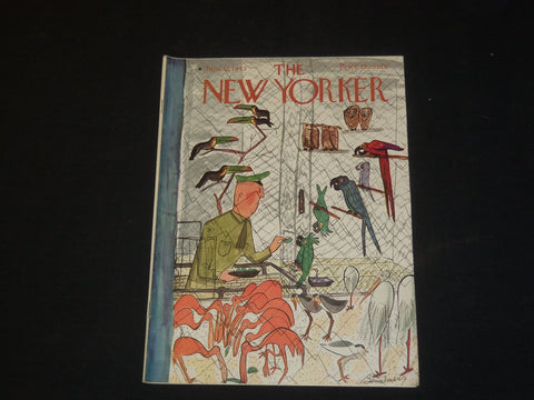 1943 JUNE 12 THE NEW YORKER MAGAZINE - ILLUSTRATED COVER - NY 66